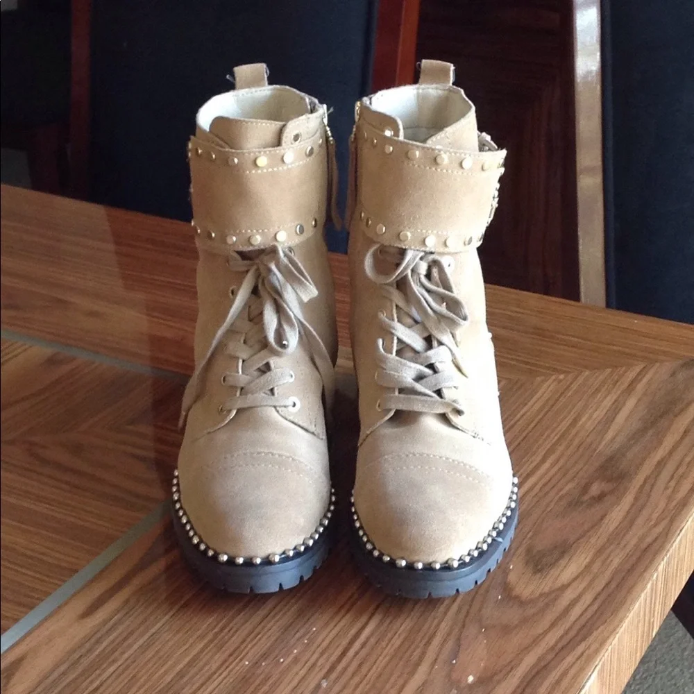 🔥Sam Edelman - 'Jennifer' Studded Combat Booties
